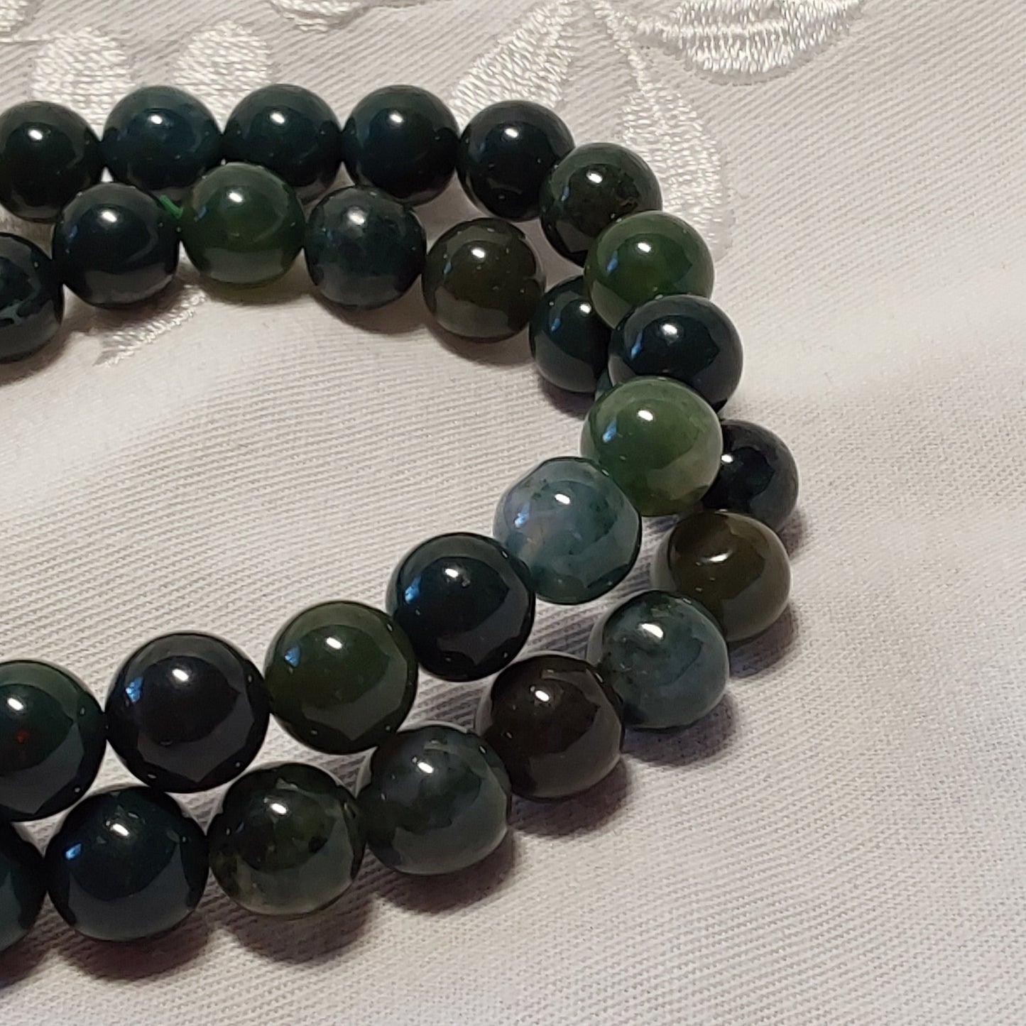 Bracelet Agate Mousse