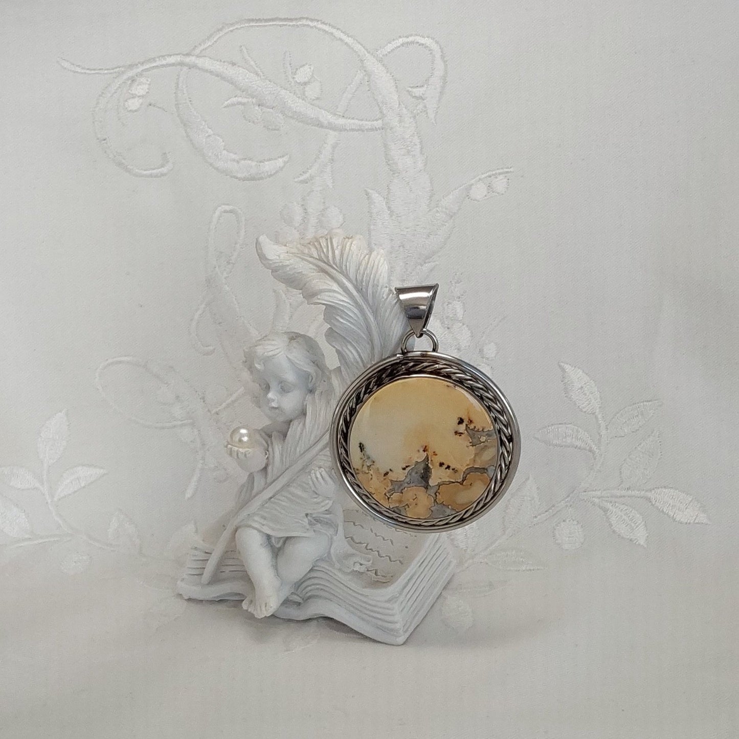 Pendentif Jaspe Maligano