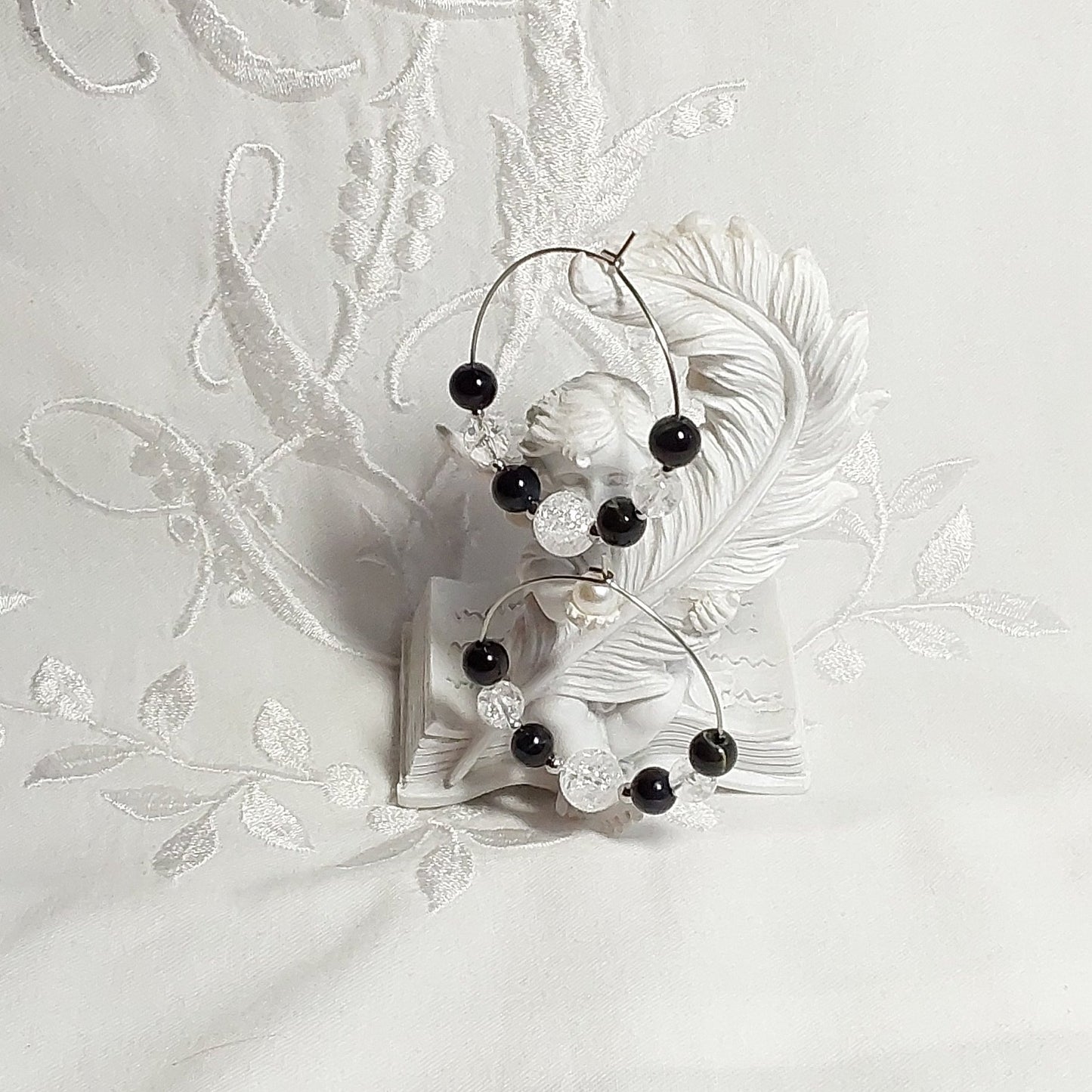 Boucles d'oreilles Œil de Faucon