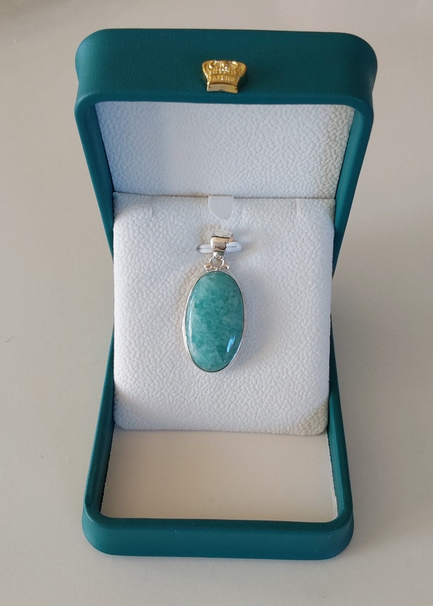 Pendentif Amazonite argent 925