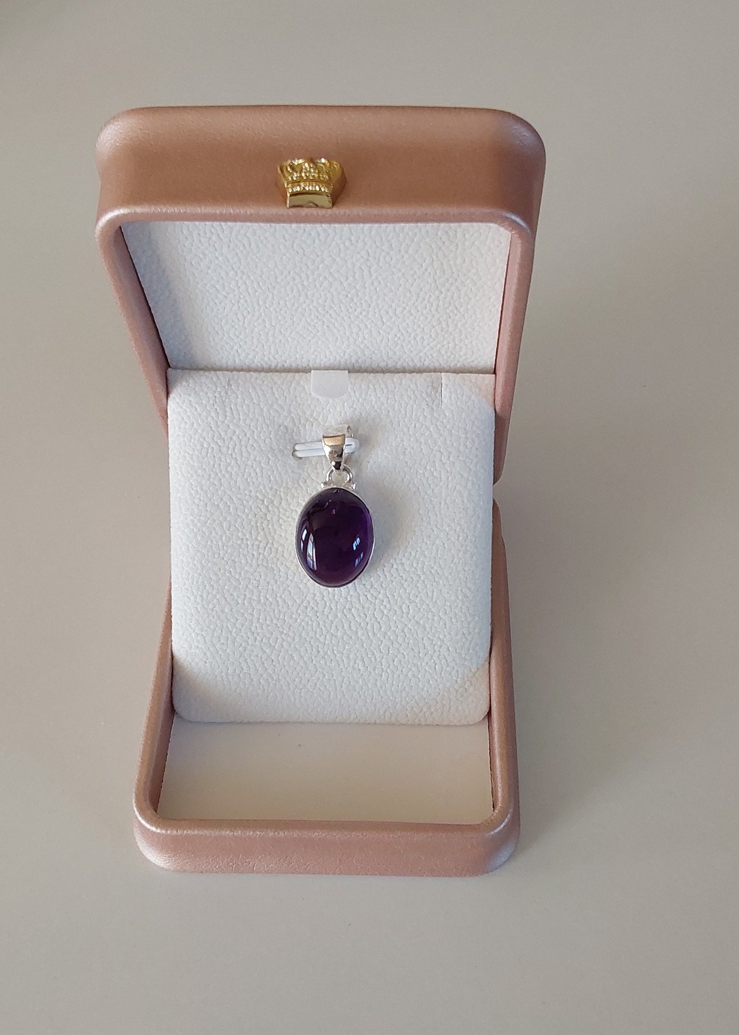 Pendentif Améthyste argent 925