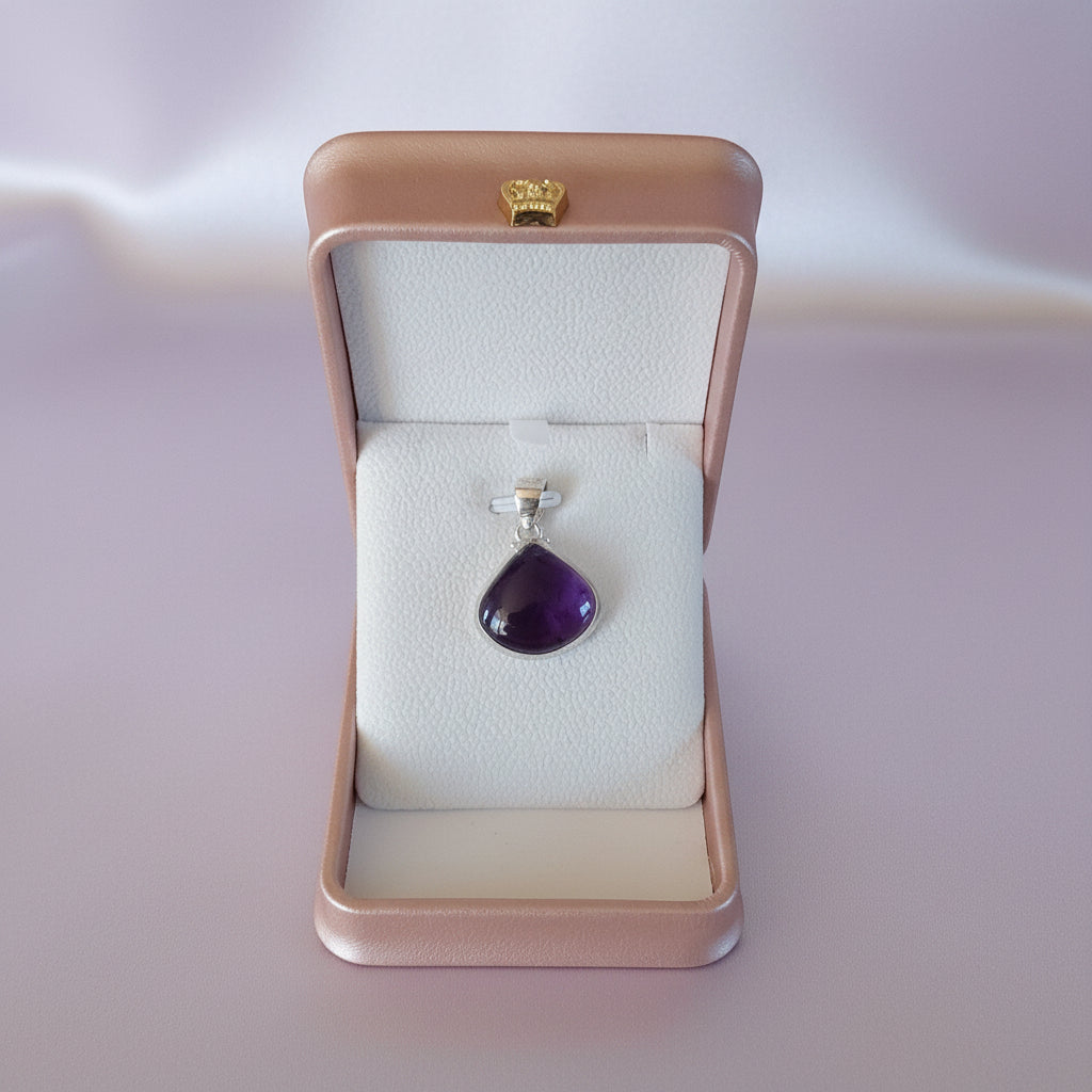 Pendentif Améthyste argent 925