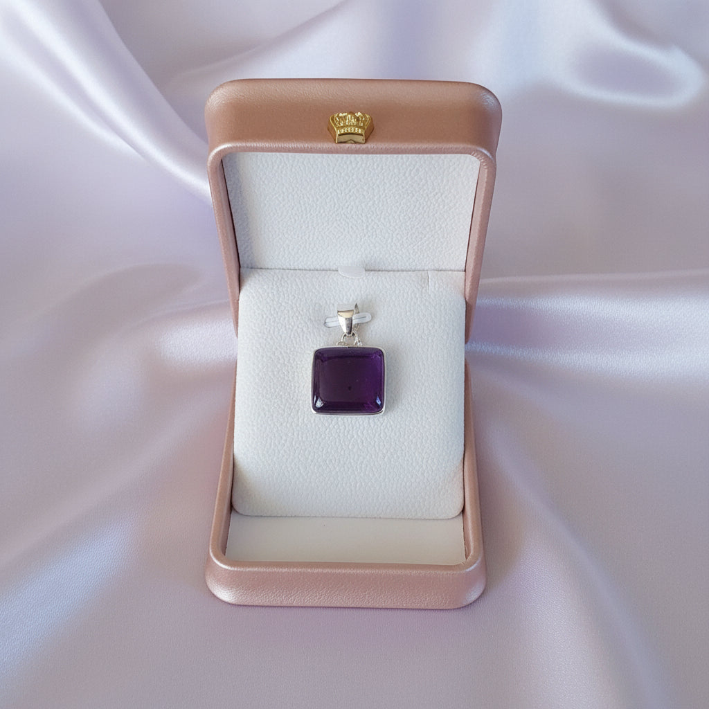 Pendentif Améthyste argent 925