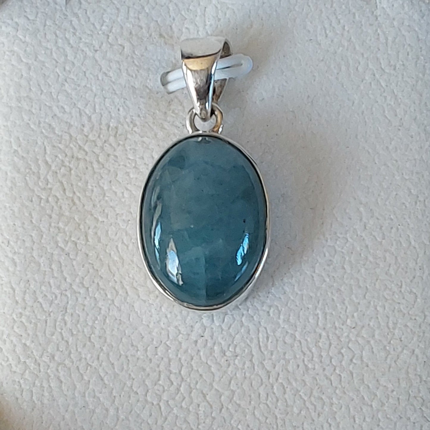 Pendentif Aigue Marine argent 925
