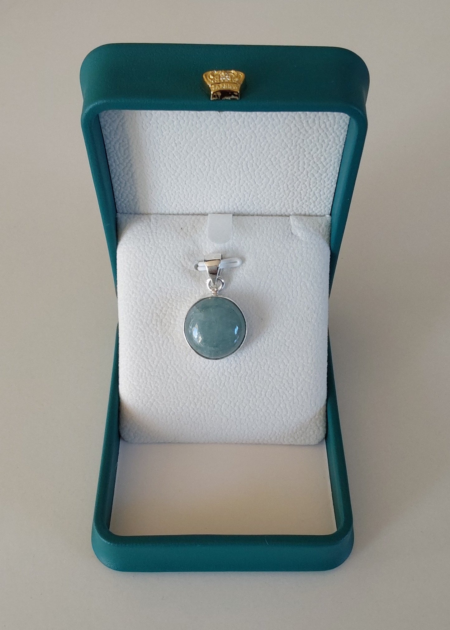 Pendentif Aigue Marine argent 925