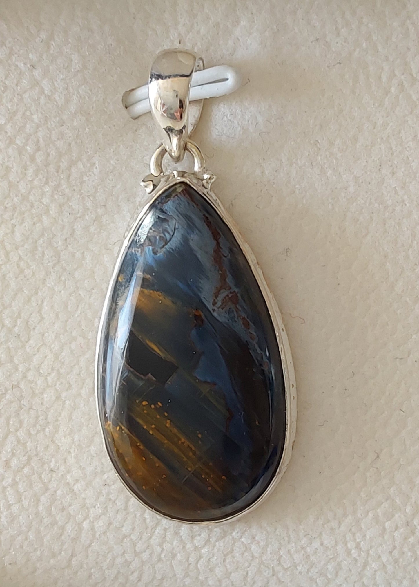 Pendentif Piétersite argent 925