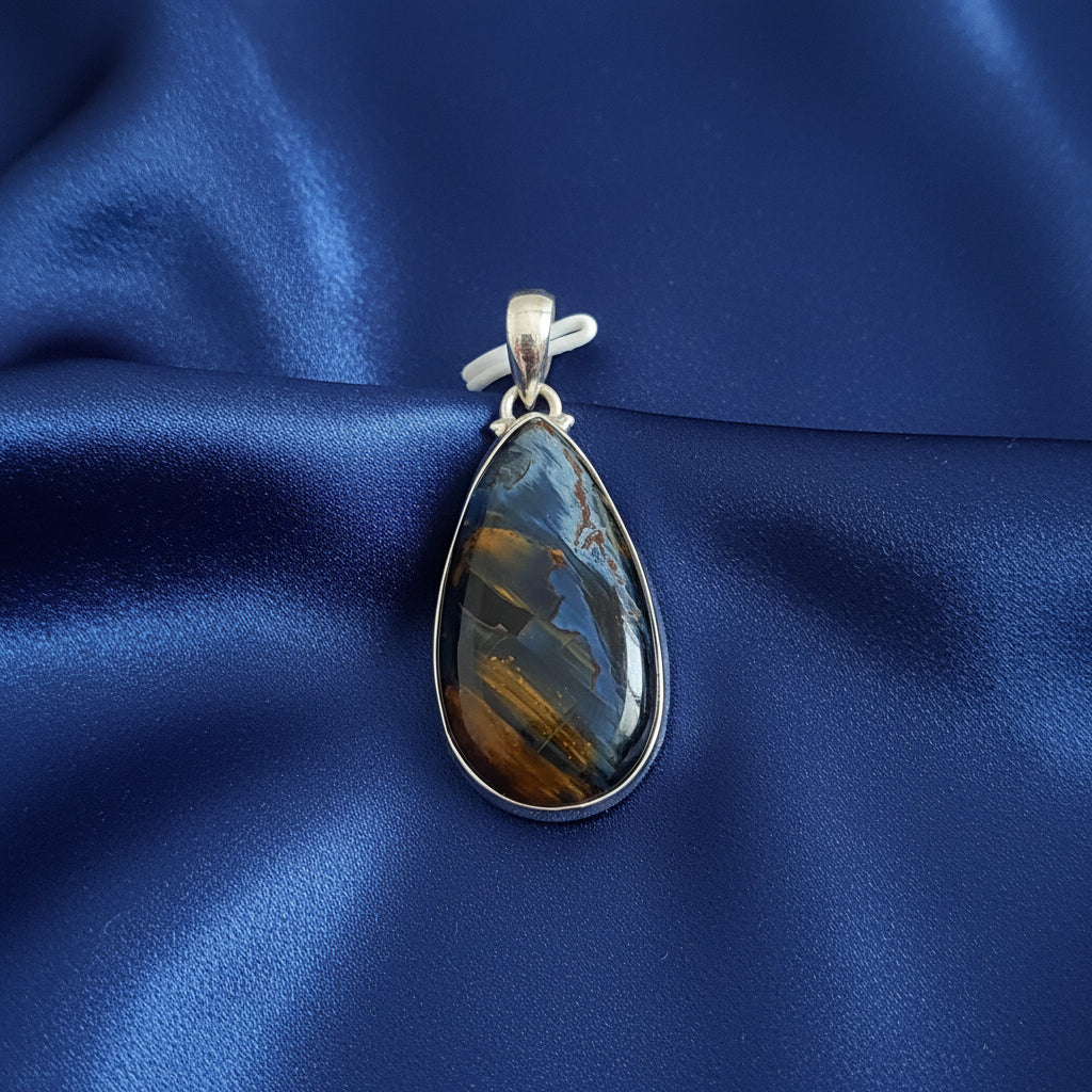 Pendentif Piétersite argent 925