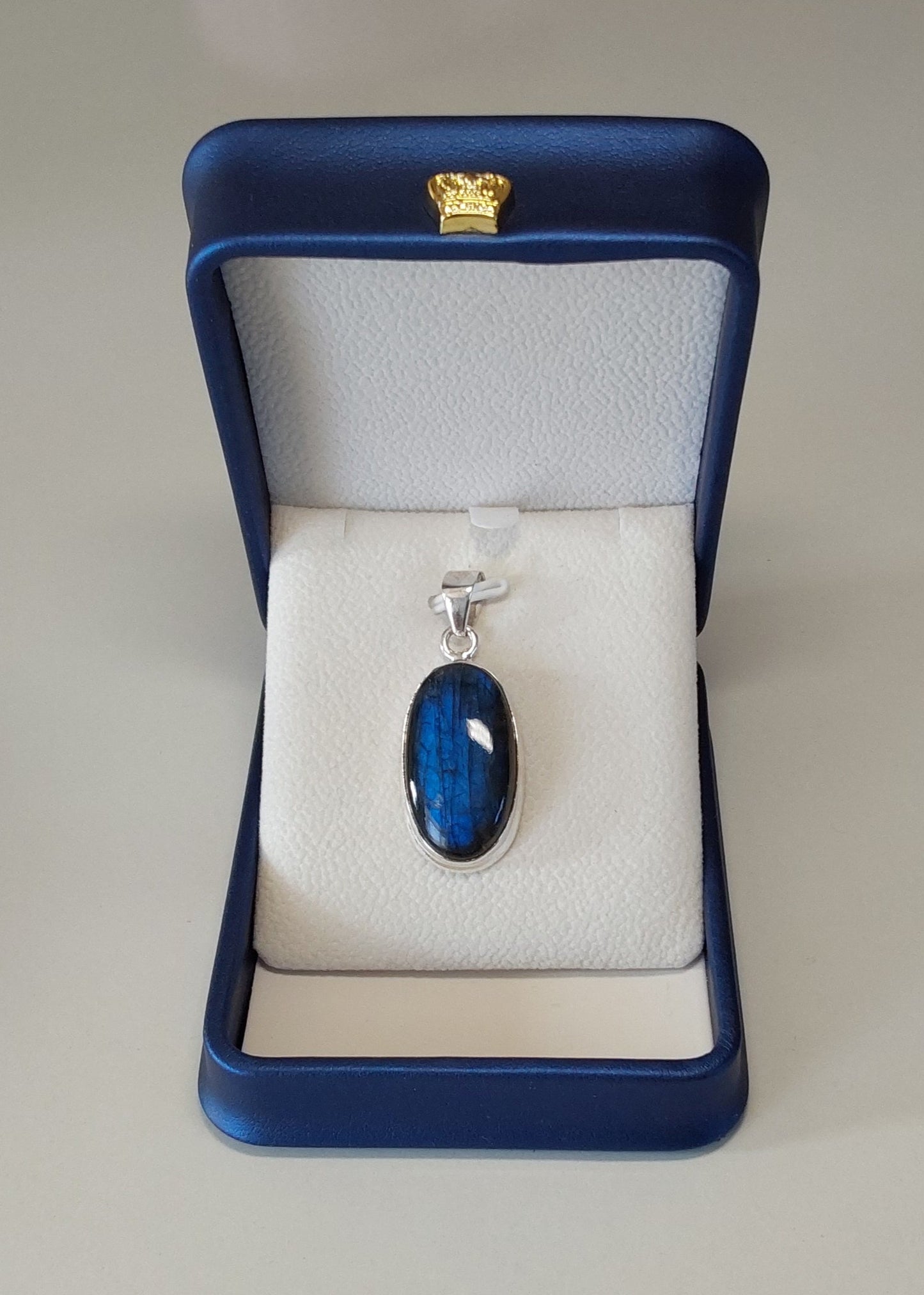 Pendentif Labradorite argent 925