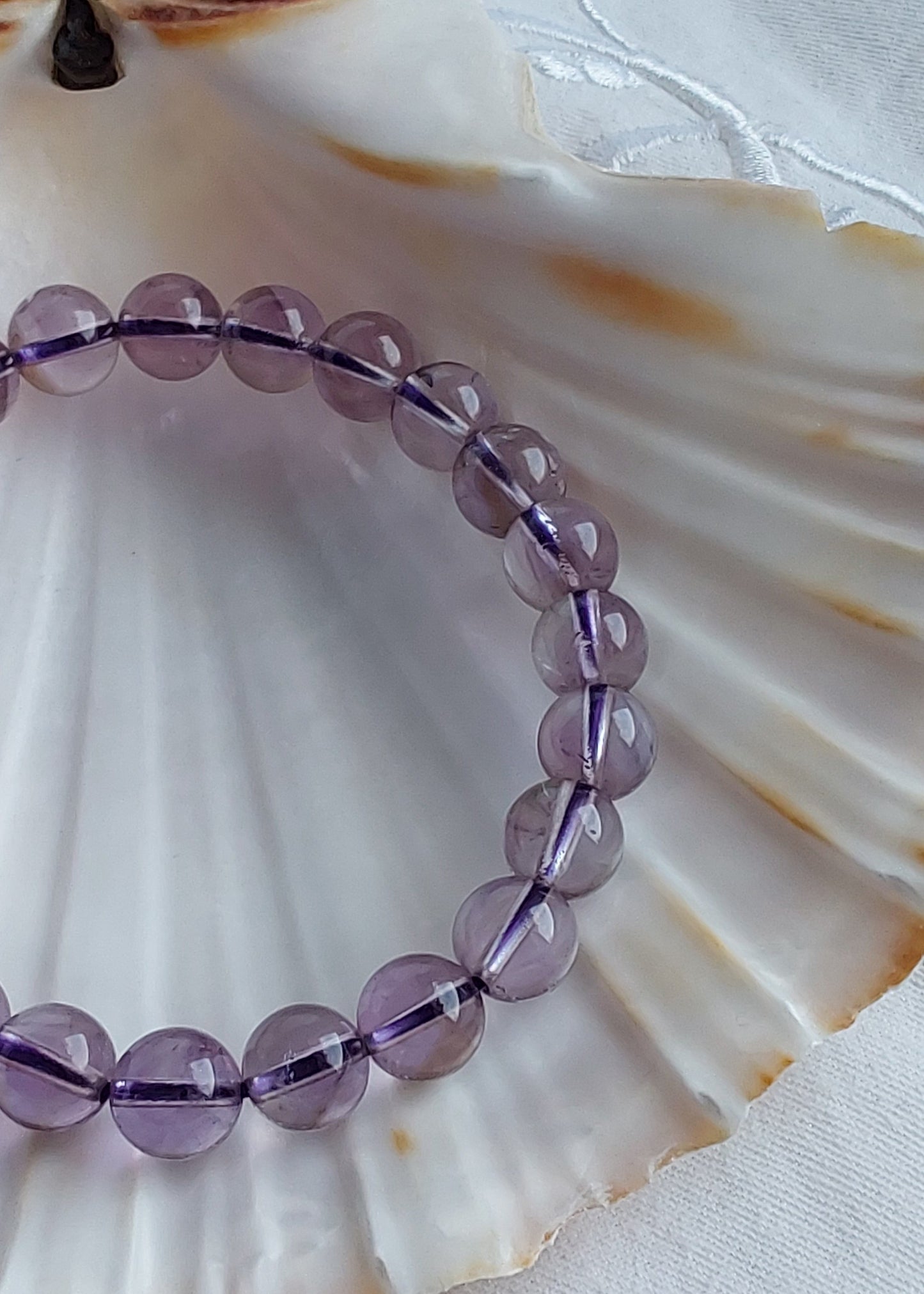 Bracelet Améthyste claire