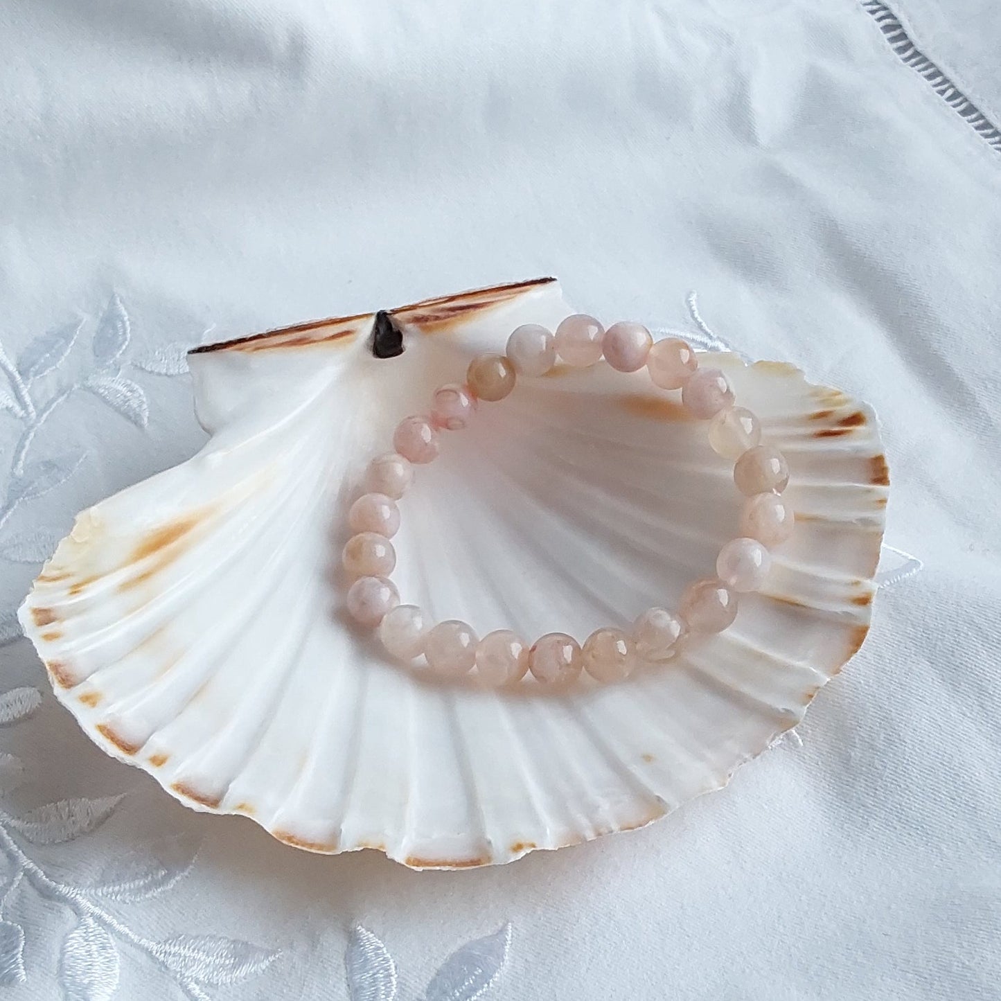 Bracelet Agate Fleur de Cerisier