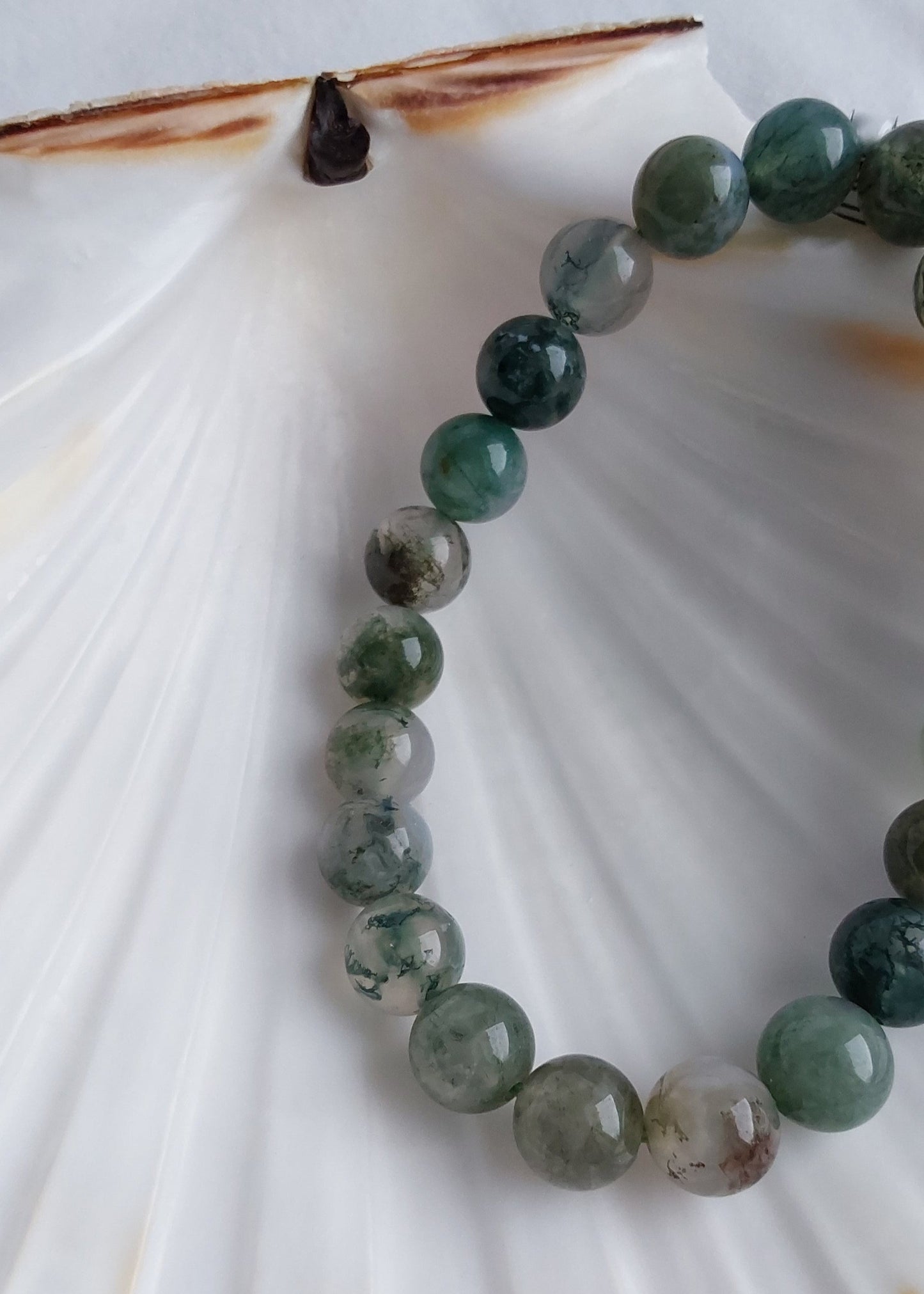 Bracelet Agate Mousse