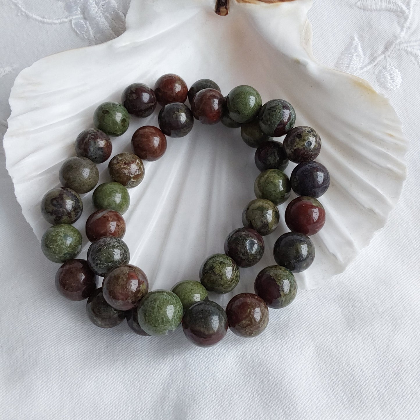Bracelet Jaspe Sang de Dragon