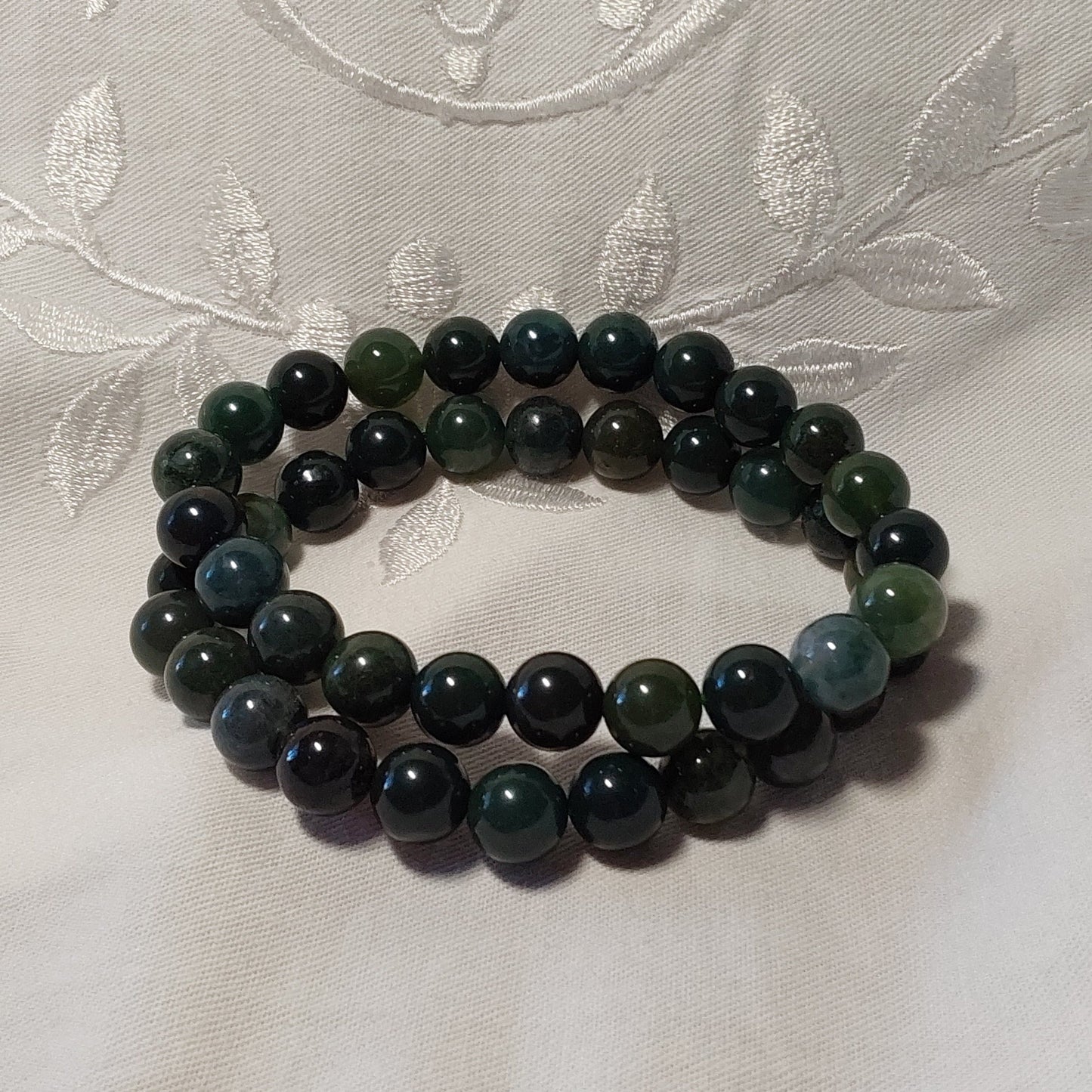 Bracelet Agate Mousse