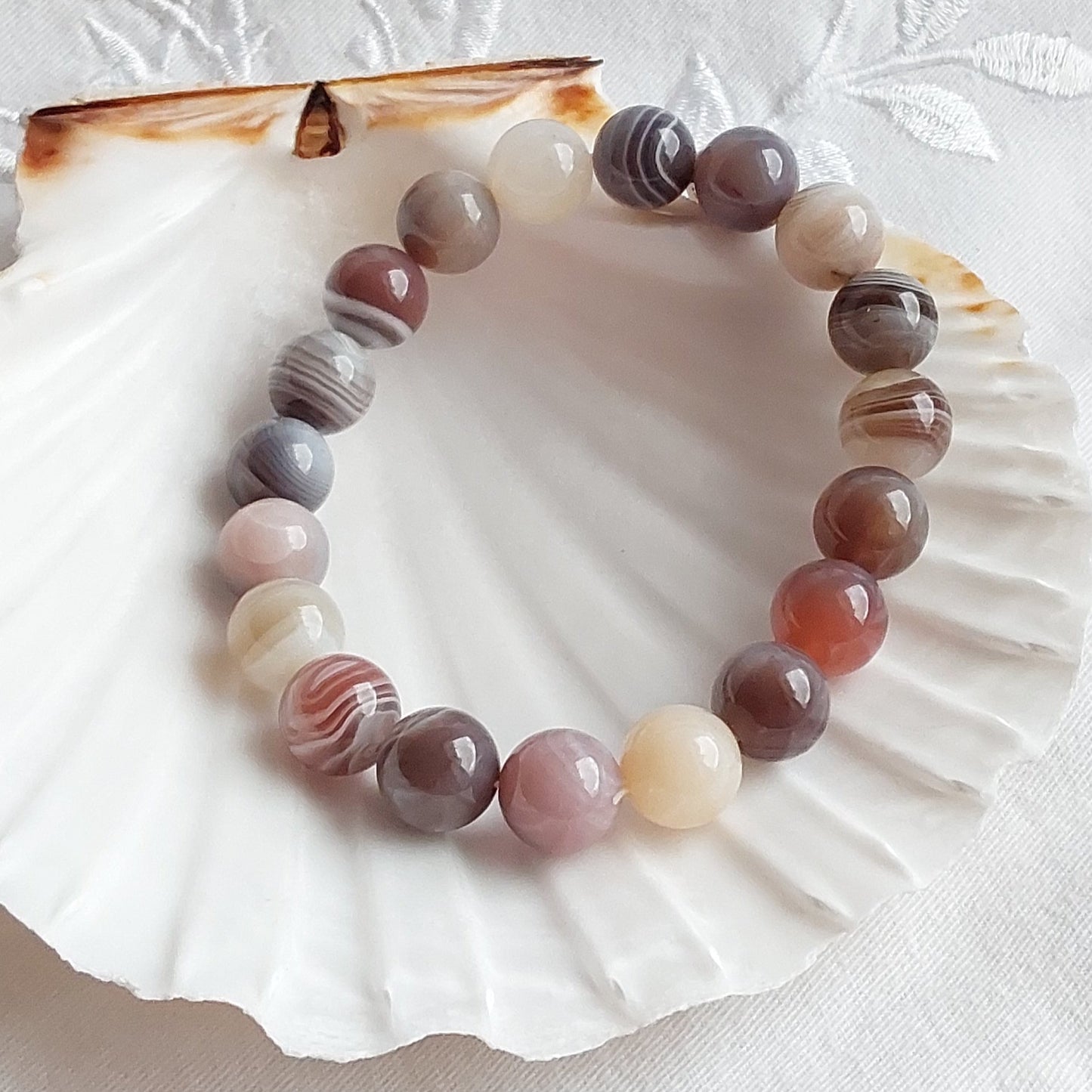 Bracelet Agate Botswana