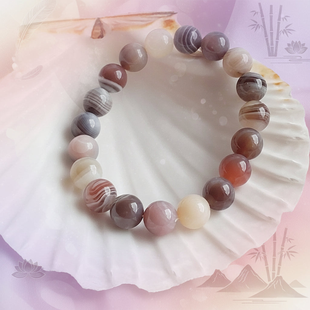 Bracelet Agate Botswana