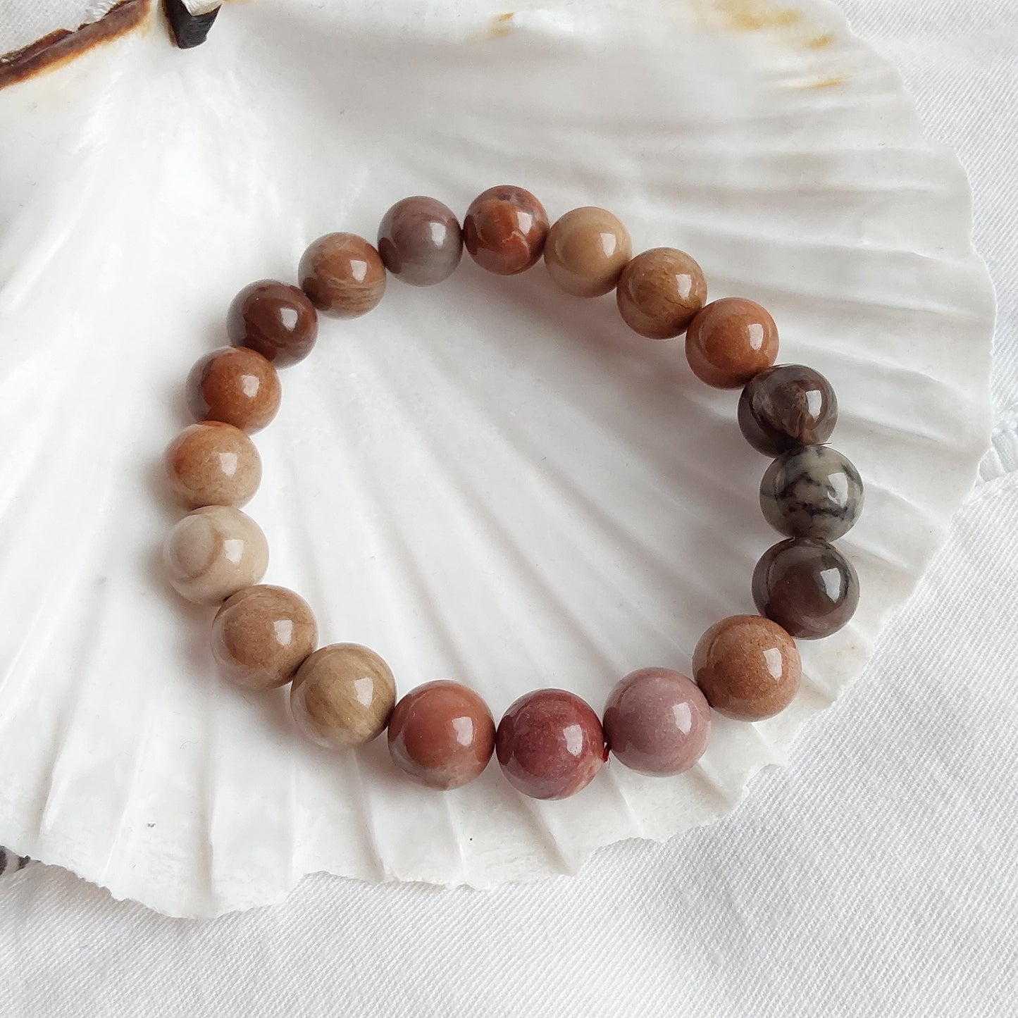 Bracelet Bois Fossile