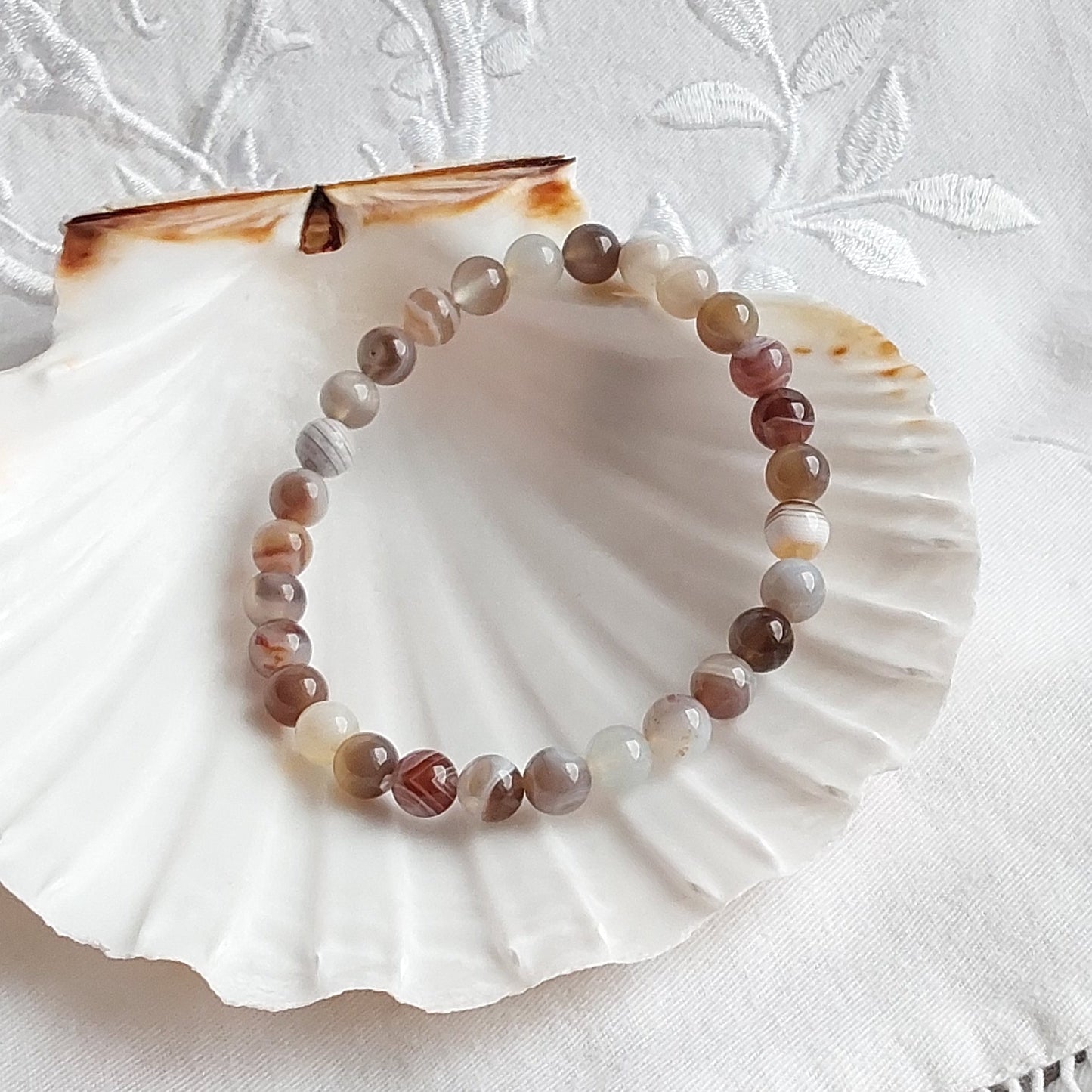 Bracelet Agate Botswana