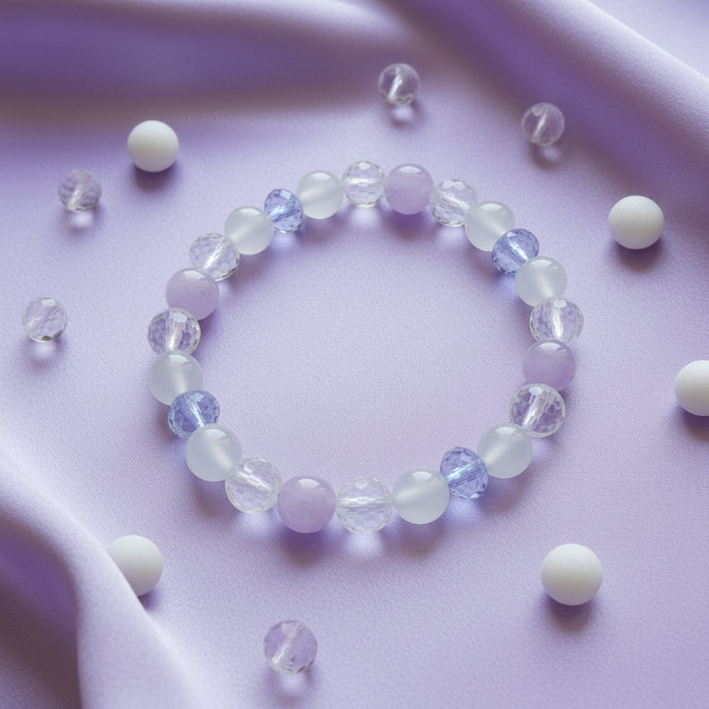 Bracelet "Brume Lavande"