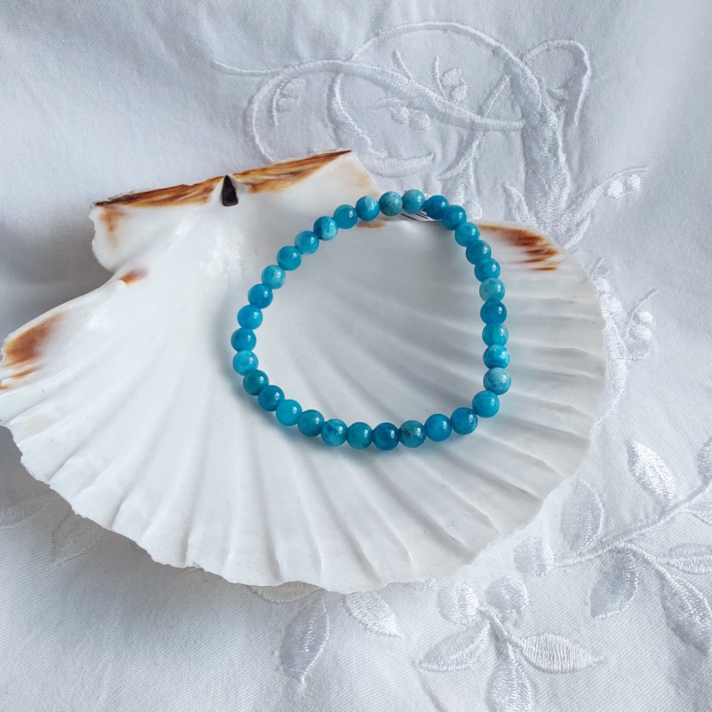 Bracelet Apatite Bleue