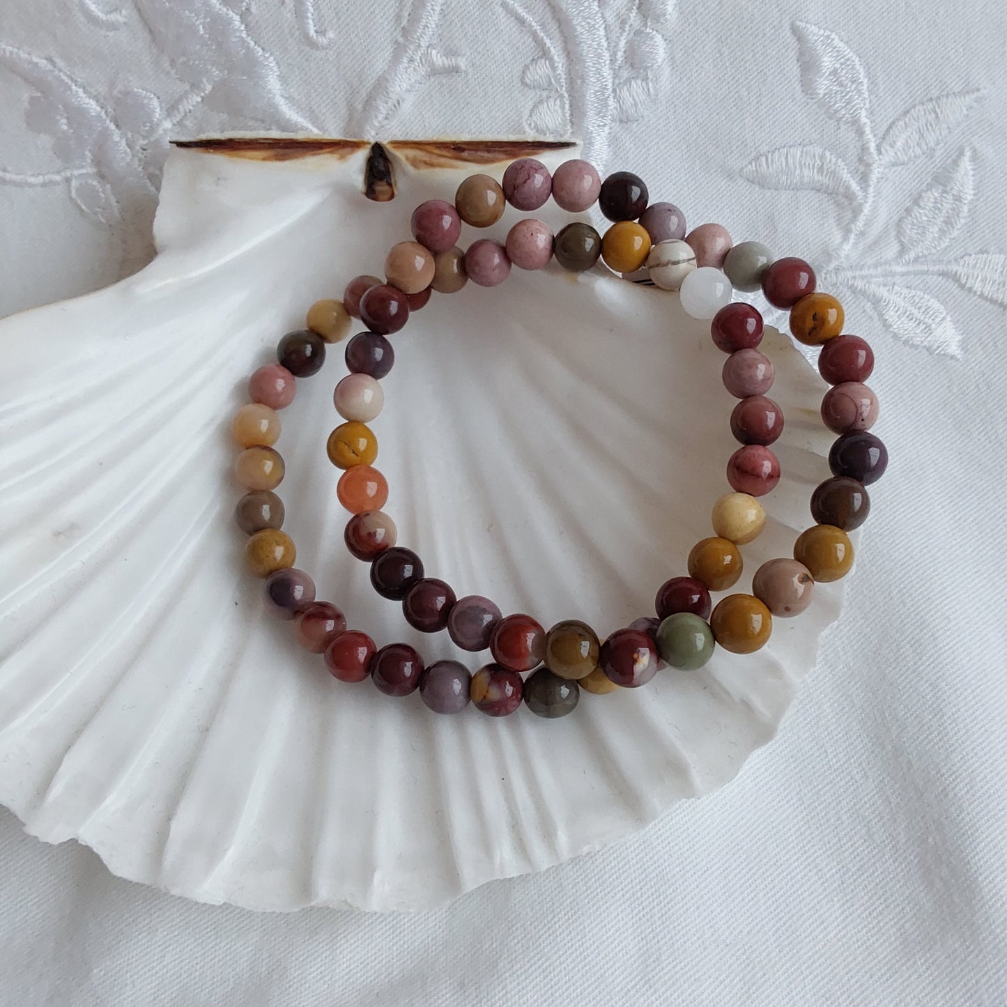 Bracelet Jaspe Mokaïte