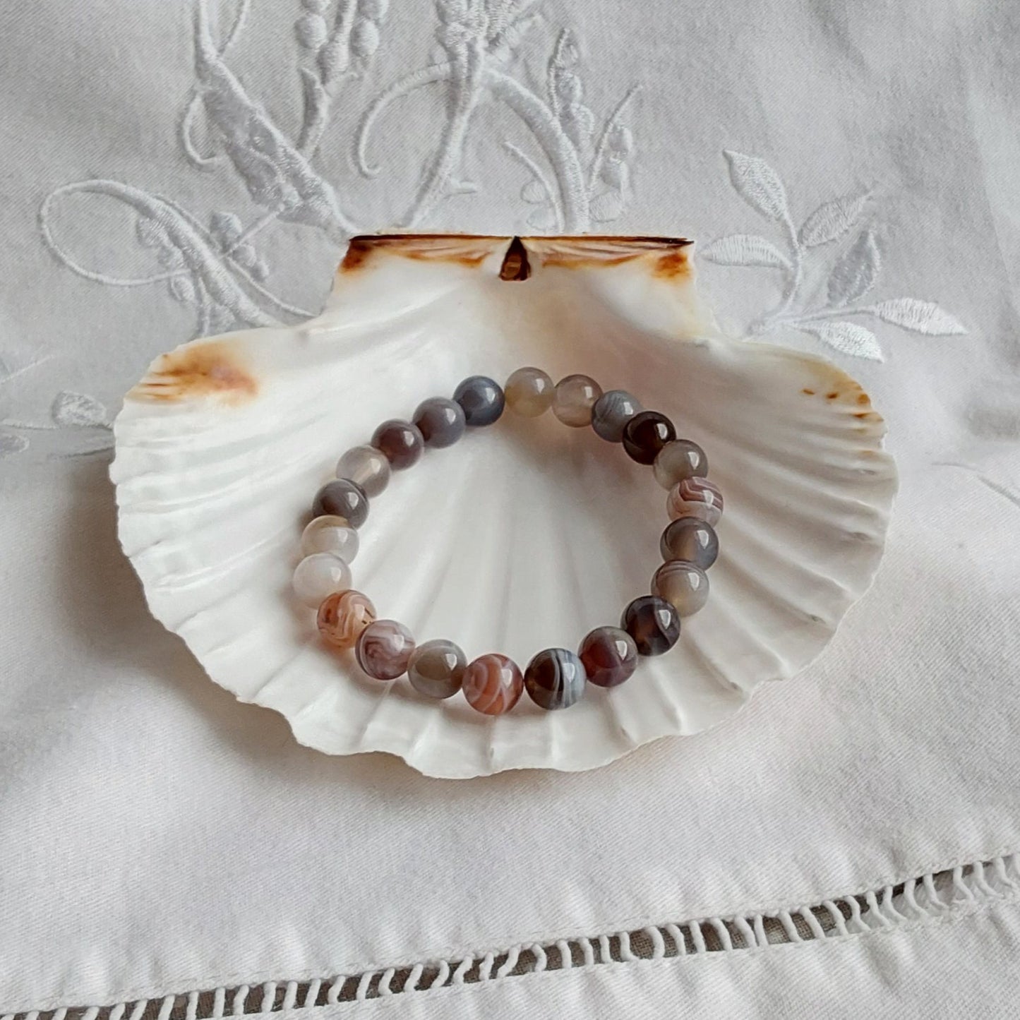 Bracelet Agate Botswana