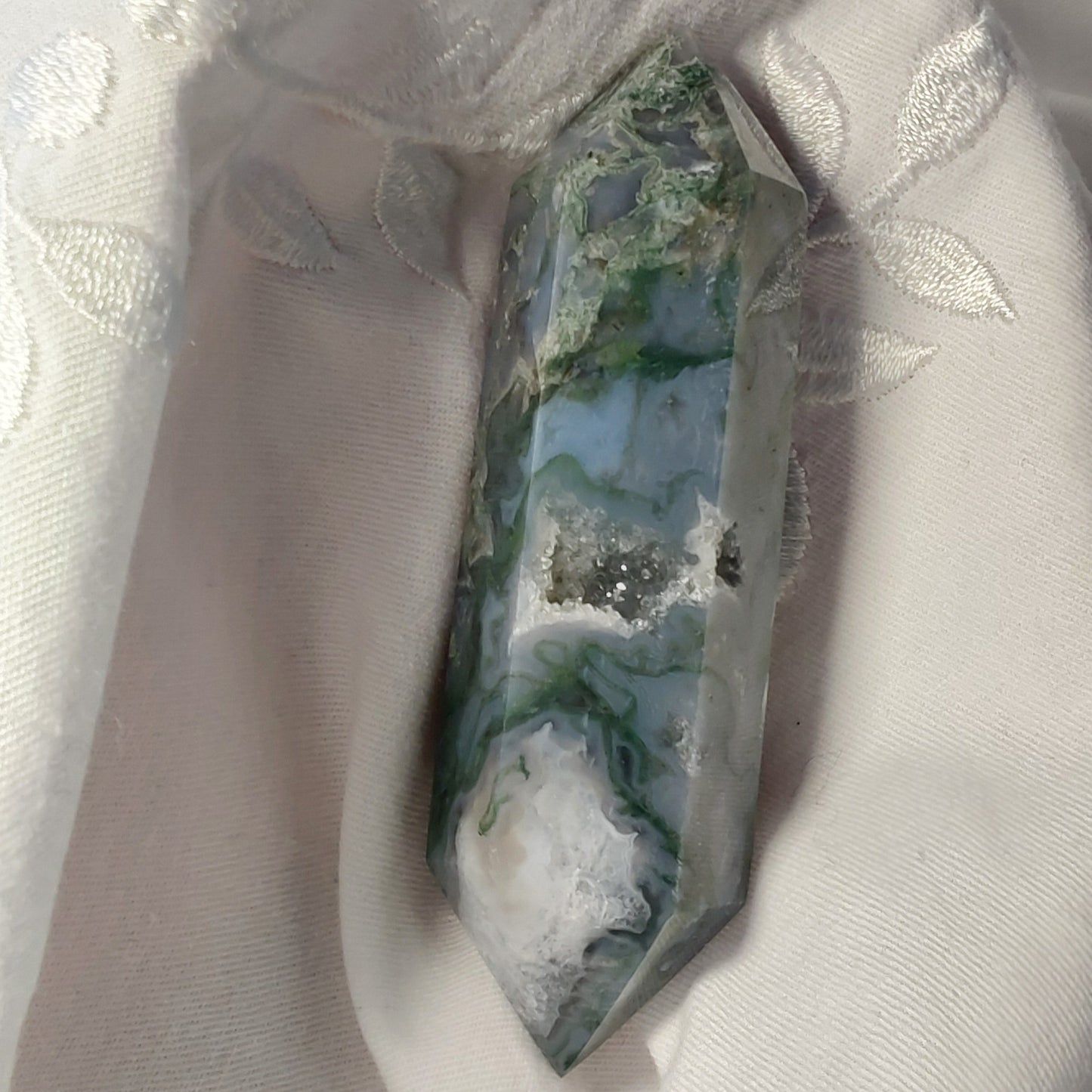 Double pointe Agate mousse