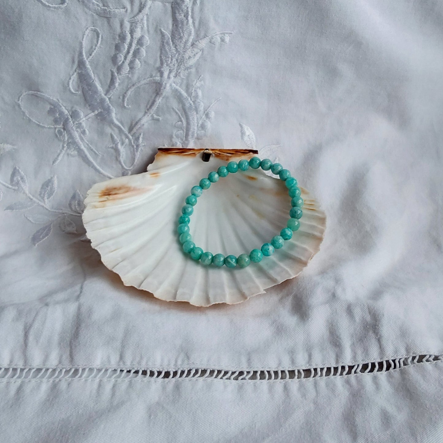 Bracelet Amazonite du Pérou