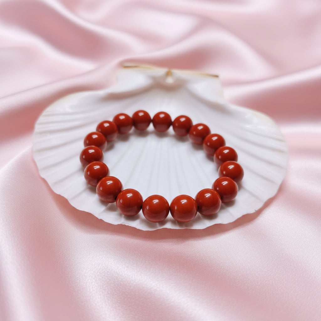 Bracelet Jaspe Rouge