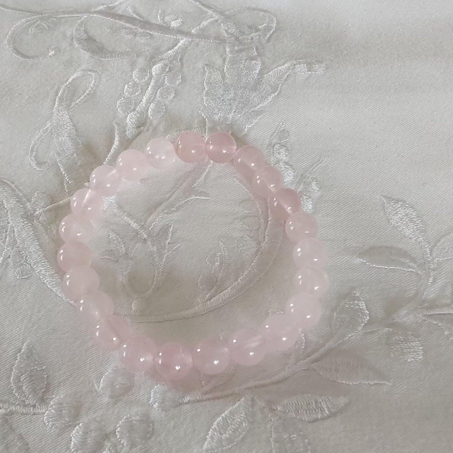 Bracelet  Quartz Rose