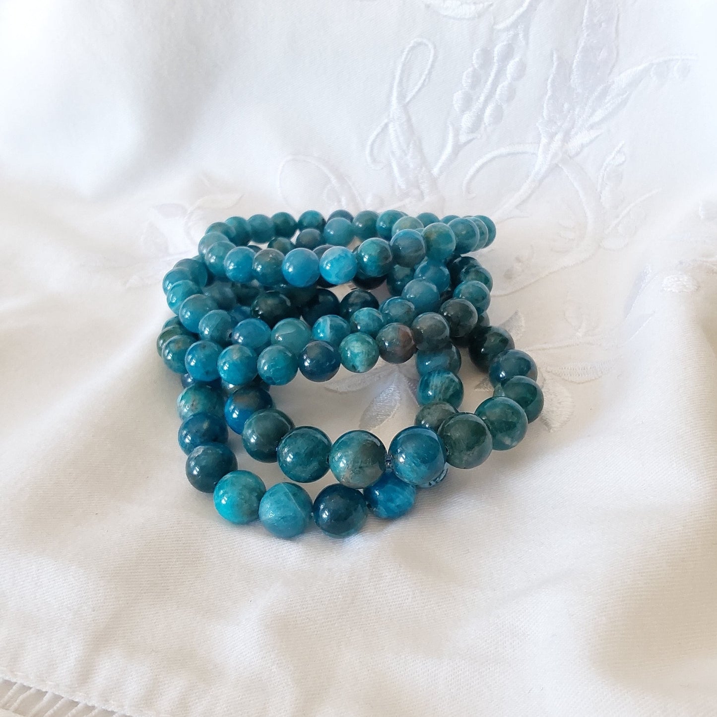 Bracelet Apatite Bleue