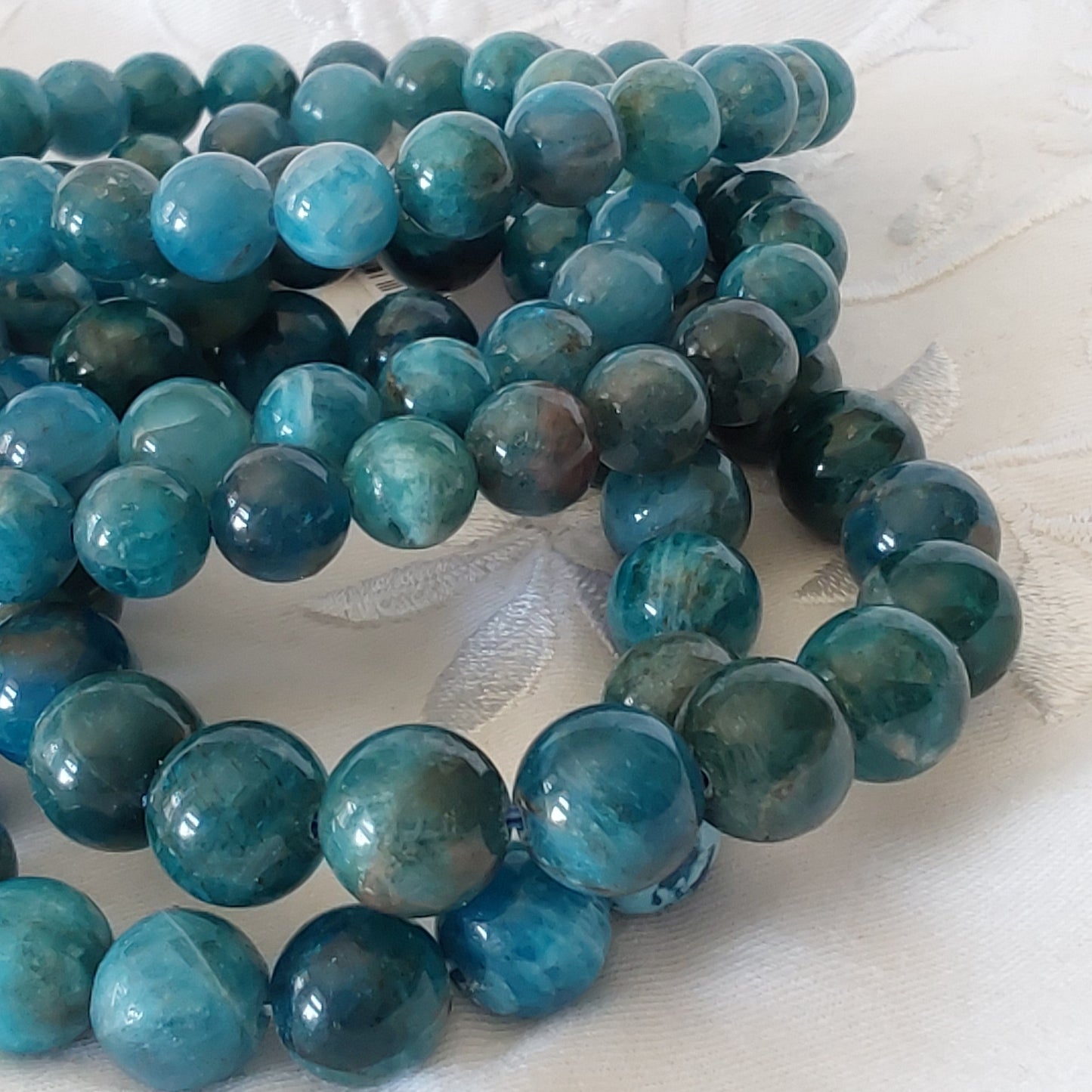 Bracelet Apatite Bleue