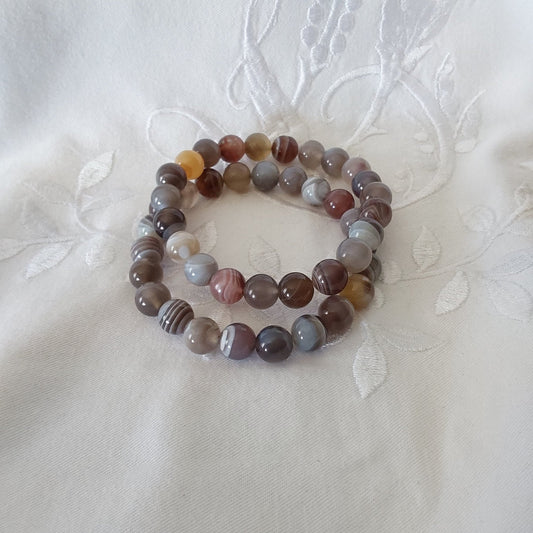 Bracelet Agate Botswana