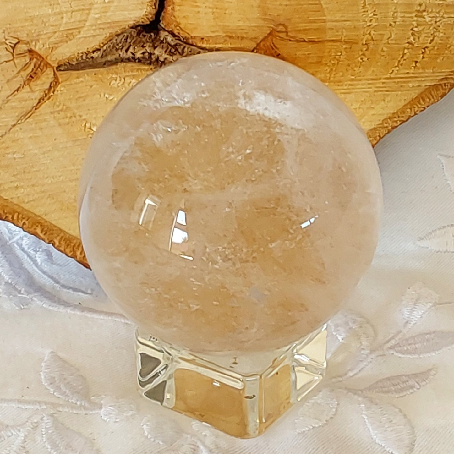 Sphère Cristal de Roche