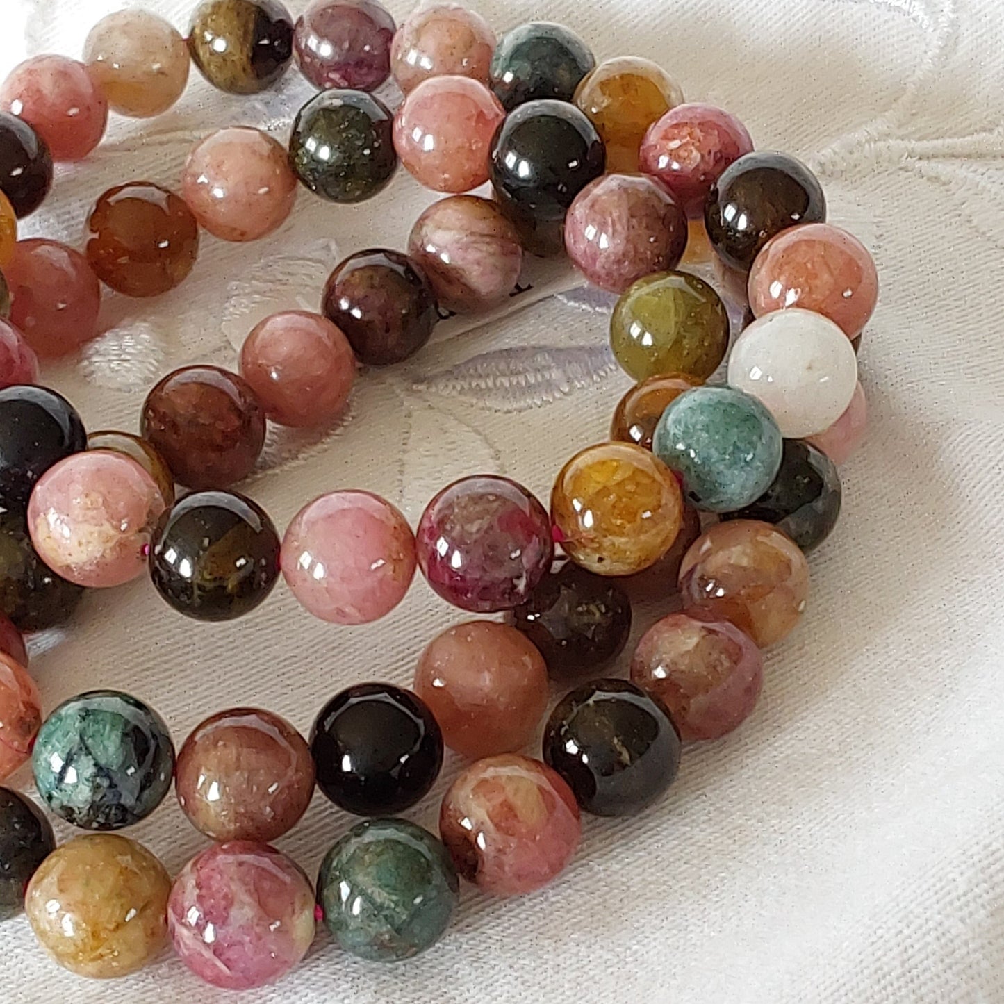 Bracelet Tourmaline Multicolore