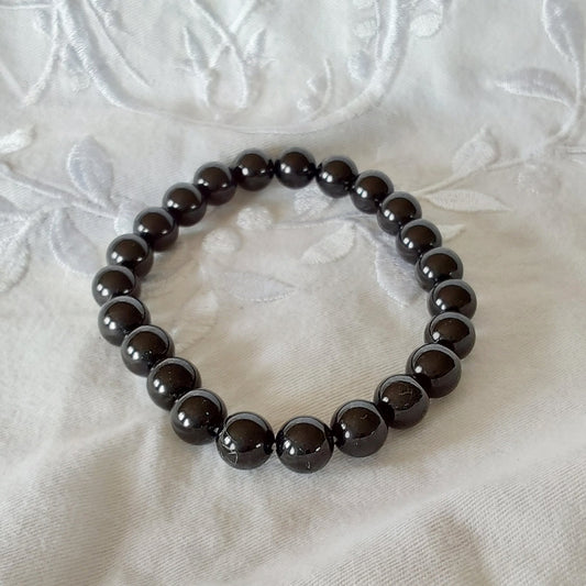 Bracelet Spinelle Noire