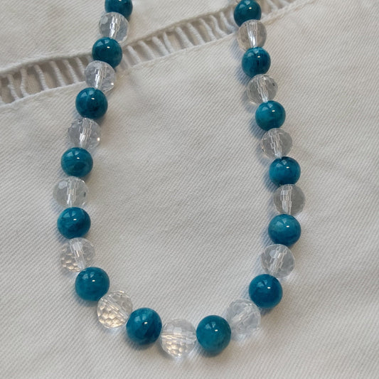 Collier Apatite Bleur