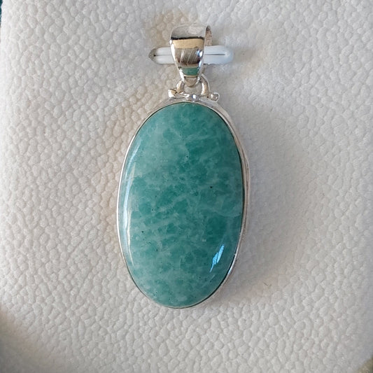 Pendentif Amazonite argent 925