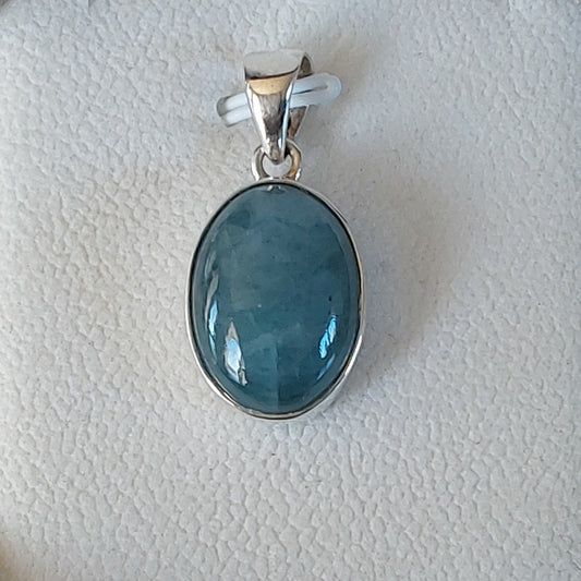Pendentif Aigue Marine argent 925