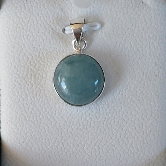 Pendentif Aigue Marine argent 925