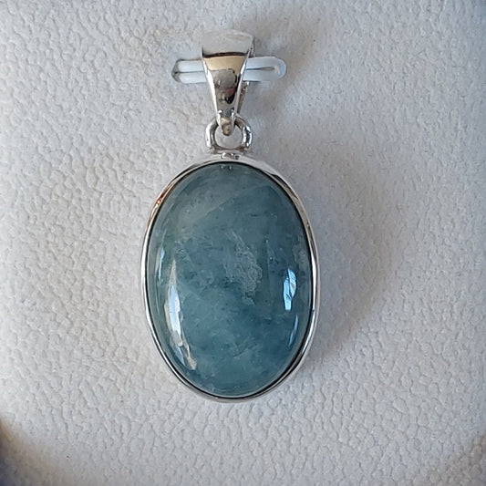 Pendentif Aigue Marine argent 925