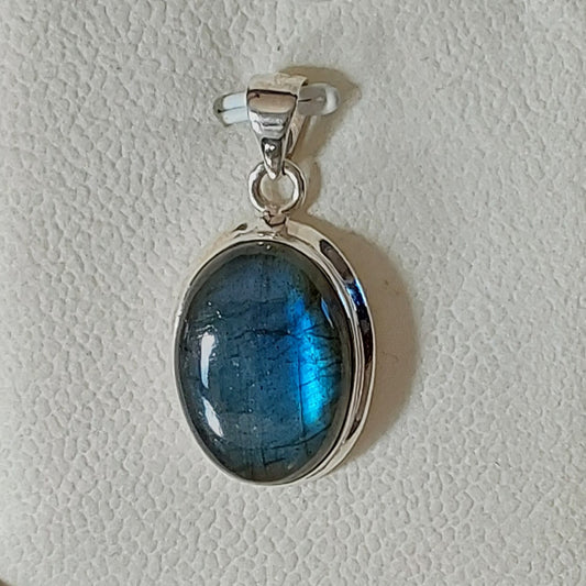 Pendentif Labradorite argent 925