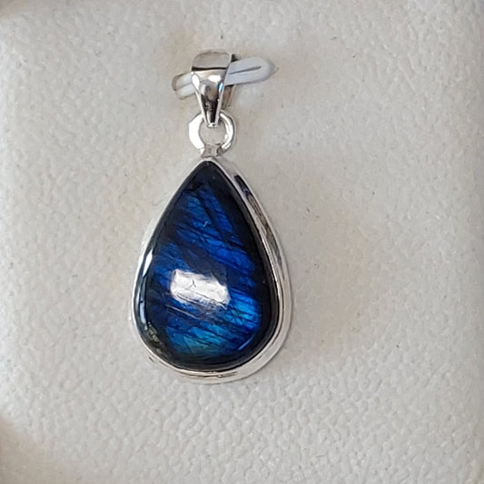Pendentif Labradorite argent 925
