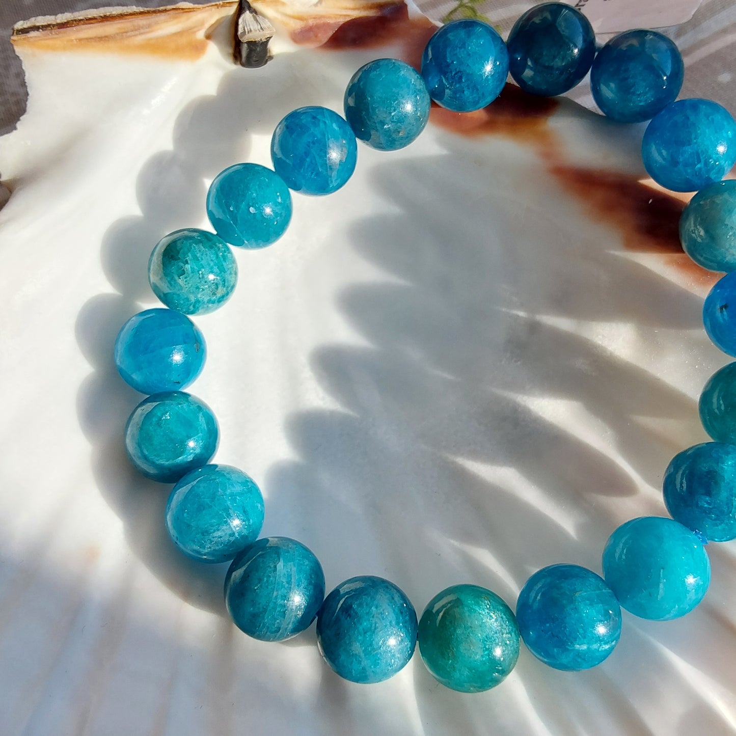 Bracelet Apatite Bleue