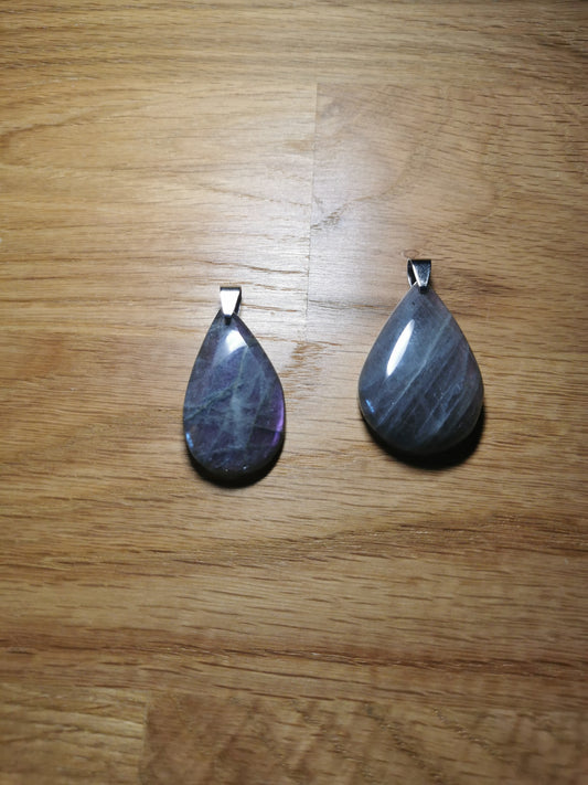 Pendentif Labradorite Violette