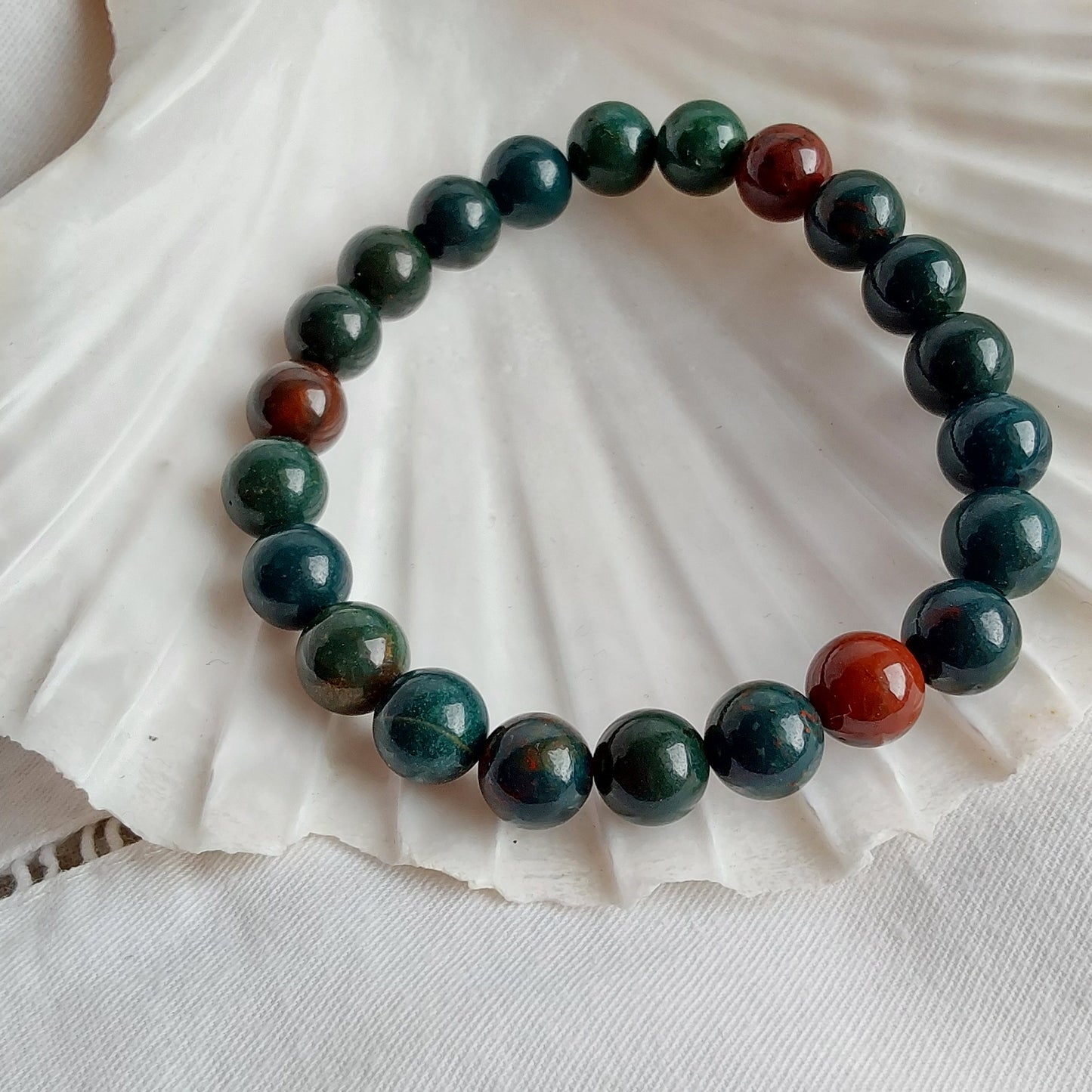 Bracelet Jaspe Héliotrope
