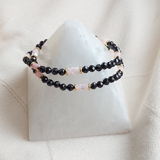 Double bracelet "Elégance Portectrice"