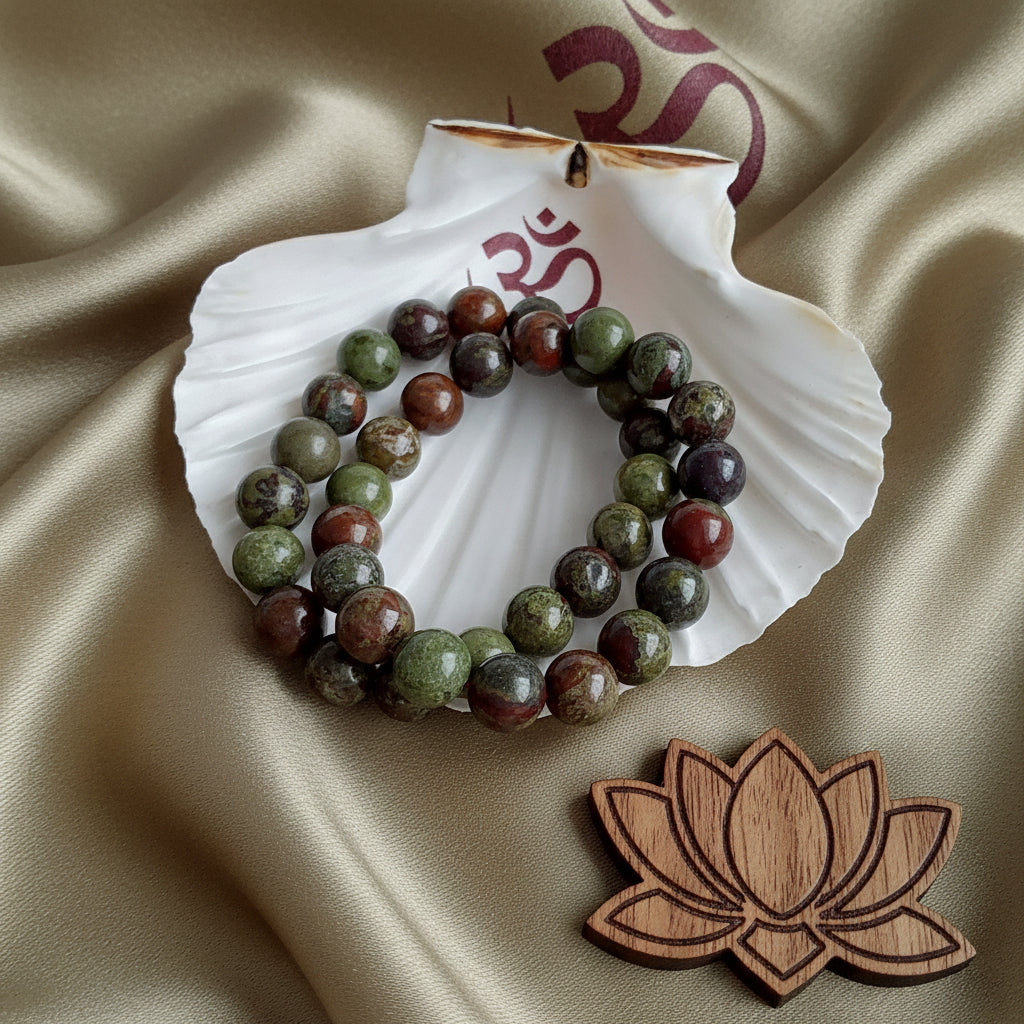 Bracelet Jaspe Sang de Dragon