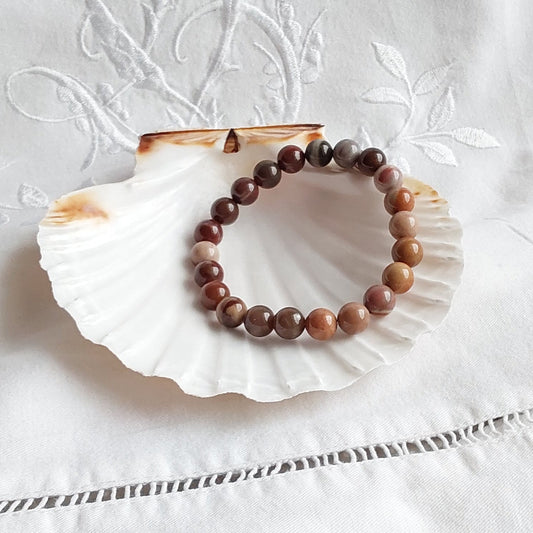 Bracelet Bois Fossile