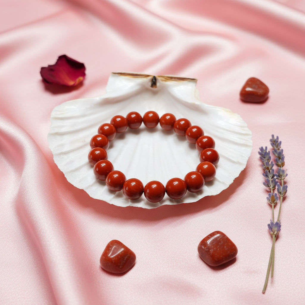 Bracelet Jaspe Rouge