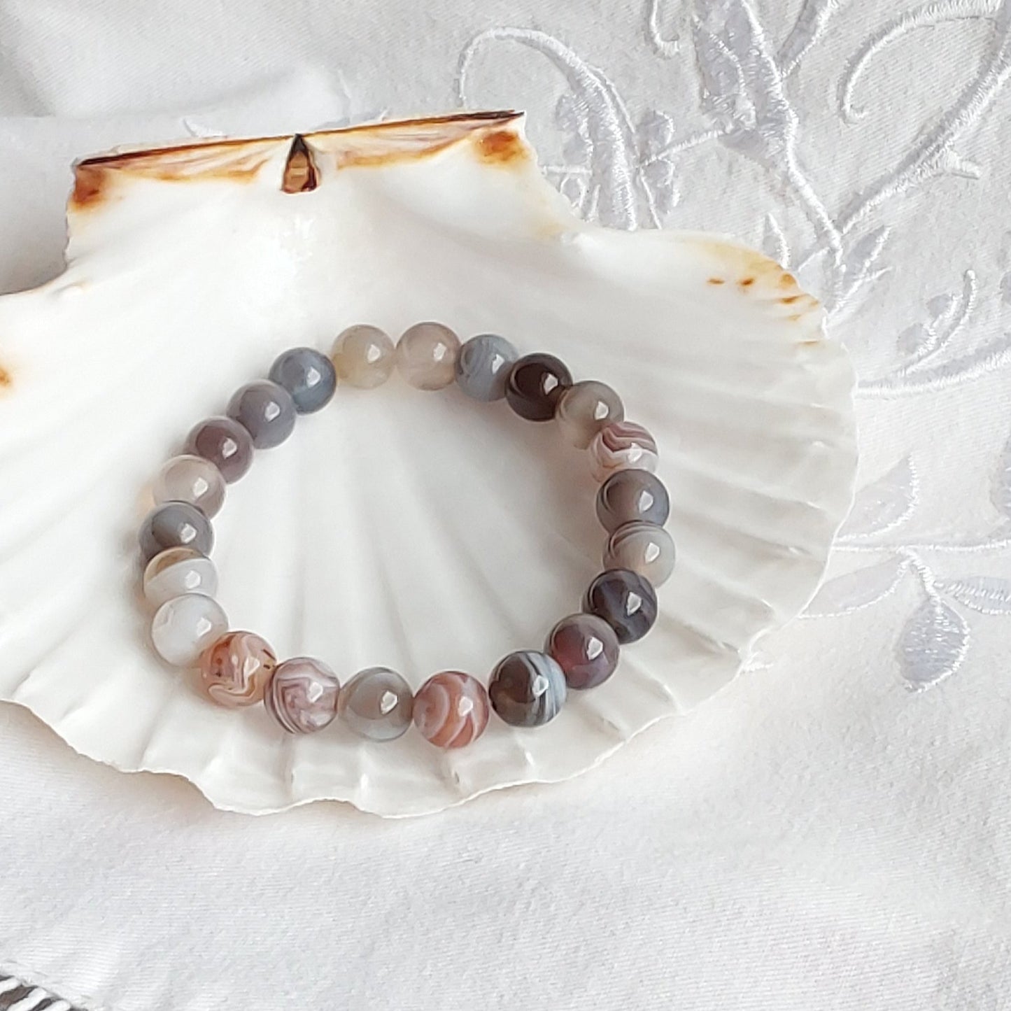 Bracelet Agate Botswana